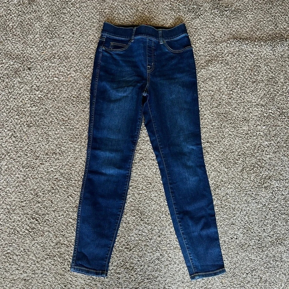 SPANX Navy Skinny Pants